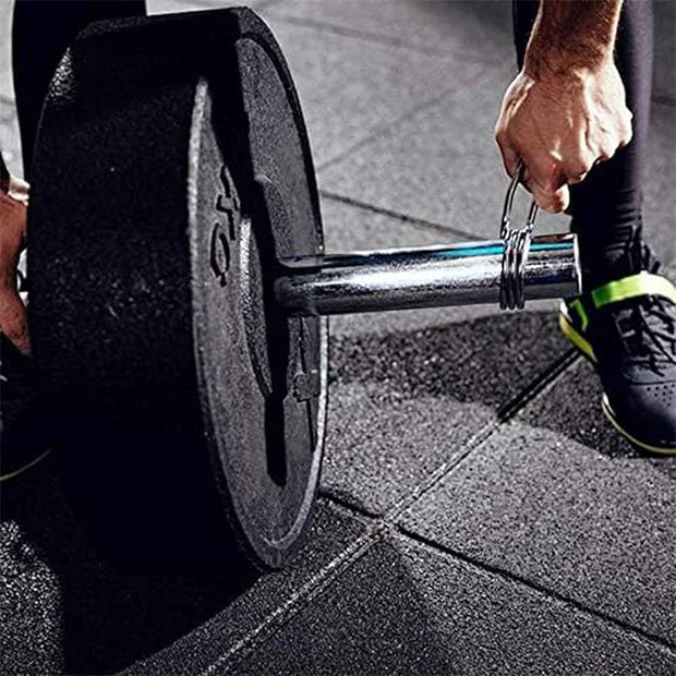 2 Inch Barbell Clamps Olympic Barbell Spring Clip - Product Image