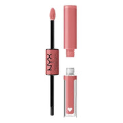 NYX PROFESSIONAL MAKEUP Shine Loud, Long-Lasting Liquid Lipstick with Clear Lip Gloss - Cash Flow (Light Dusty Rose) - Pro...