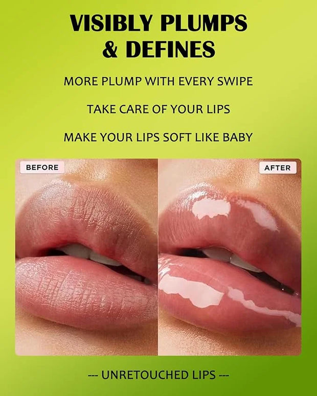 4 Colors Lip Oil Lip Glaze Set,Hydrating Tinted Plumping Lip Gloss,Shiny Glow Reviver Lip Care Oil,Longlasting Non-sticky ...