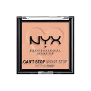 NYX PROFESSIONAL MAKEUP Can't Stop Won't Stop Mattifying Pressed Powder - Bright Peach - Product Image