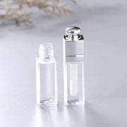 6 Pcs 3ml Empty Lip Gloss Tubes Containers Clear Refillable Lip Balm Bottles Transparent Mini Lipstick Containers for DIY ...