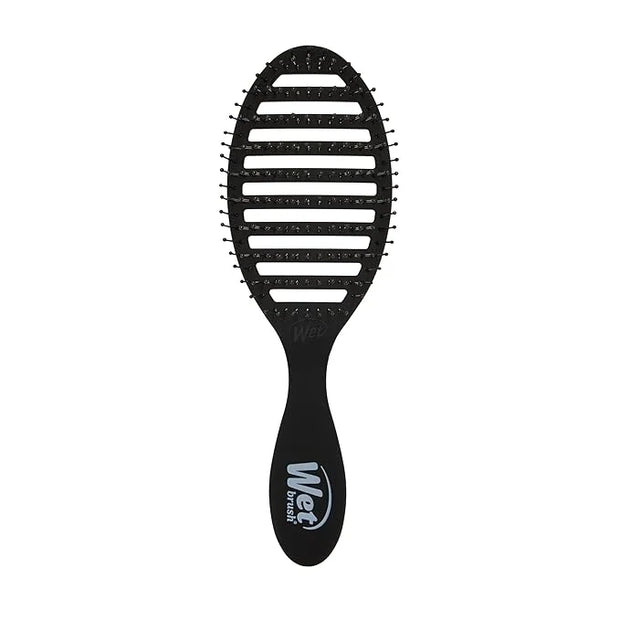 Wet Brush Speed Dry Hair Brush, Black Frost - Vented Design & Soft HeatFlex Bristles Are Blow Dry Safe - Ergonomic Handle ...