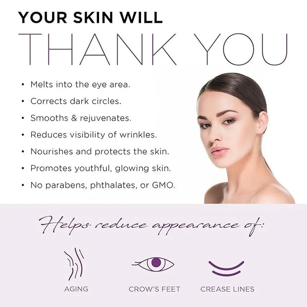 Azure Cosmetics Collagen & Vitamin C Anti Aging Eye Serum - Toning, De-Puffing Serum - Reduces Wrinkles, Fine Lines & Dark...