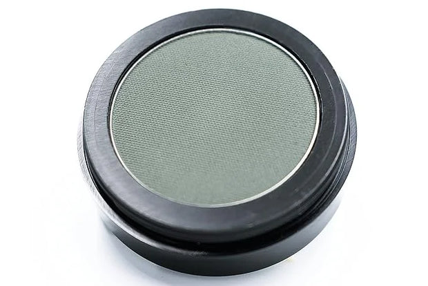 Khaki Grey Dark Green Sage Thyme Forest Fern Matte Opaque Pressed Powder Single Vegan Eyeshadow; Talc, Paraben & Cruelty F...
