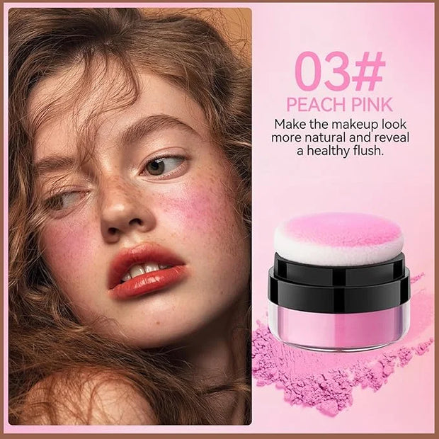Erinde Natural Freckle Blush Makeup Kit - Liquid Freckle Pen & Fake Freckles Stamp Air Cushion & Powder Cushion Blush, Lon...