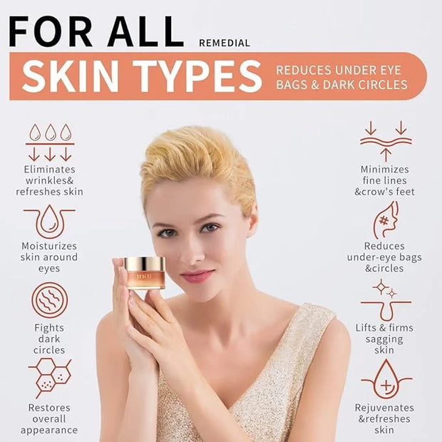 Dark Circles Under Eye Treatment for Women - Eye Cream for Dark Circles Wrinkles Puffiness & Fades Fine Lines, Fade Dark C...