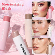 Face Stick Trio 3Pcs Multi Makeup Blush Highlighter Contour Sticks, Buildable Blendable Lightweight Cream Blush Stick for ...