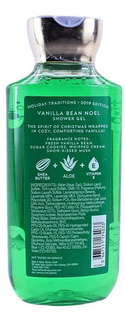 Bath & Body Works Shea & Vitamin E Shower Gel Vanilla Bean Noel - Product Image