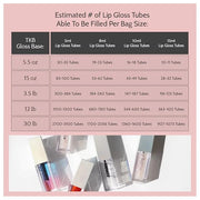TKB Lip Gloss Base (Flexagel ME)| Clear Lip Gloss Base for DIY Lip Gloss| Ready-to-Wear| Moisturizing, High Shine, Crystal...