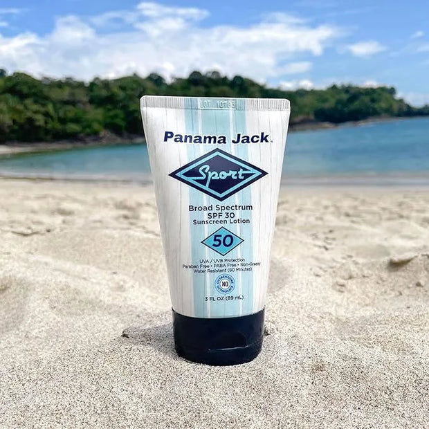 Sport Sunscreen Lotion - SPF 50, Broad Spectrum UVA/UVB Protection, Non-Greasy, PABA, Paraben, Gluten & Cruelty Free, Wate...