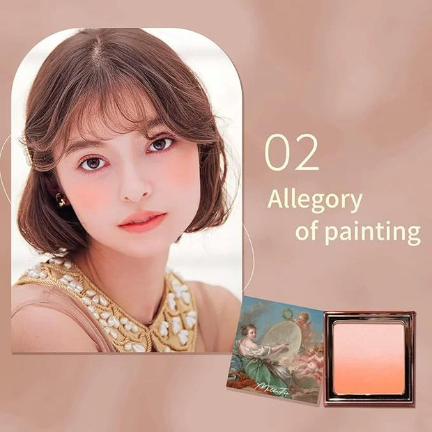 Angel Gradation Blushes Lone Wear Shimmer Millefee Powder 5g