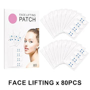 Kaely 80 Pcs Instant Face Lift Tape,Antiaging Body Shaping Tape,Neck Lifting Tape for Saggy Skin,Facelift Tape and Bands f...