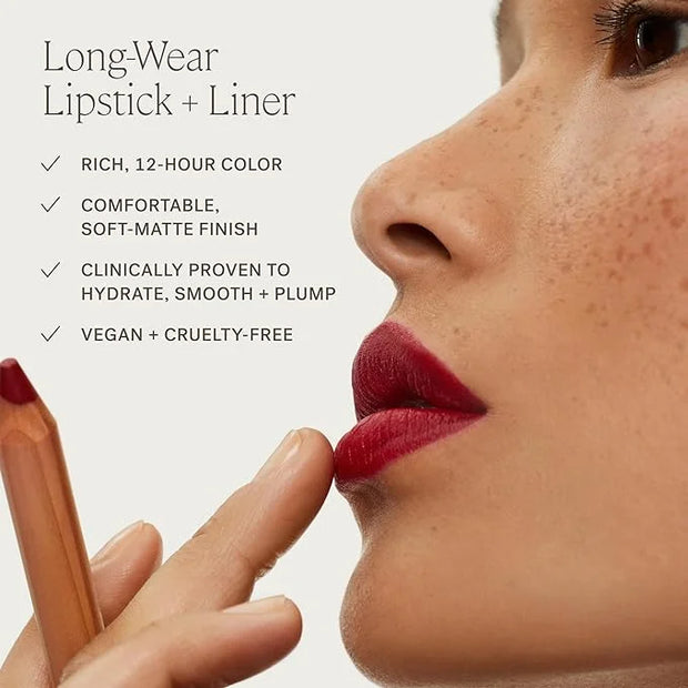 ILIA - Lip Sketch Hydrating Crayon | Non-Toxic, Cruelty-Free, Hyaluronic Acid, Hydrating + Long Lasting, Crease-Resistant,...