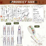 12 Sets Christian Lip Balms