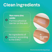 ATTITUDE Mineral Sunscreen Stick with Zinc Oxide, SPF 30, EWG Verified, Plastic-Free, Broad Spectrum UVA/UVB Protection, D...
