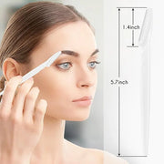 6 Pcs White Eyebrow Razor, Face Razors Multipurpose, Facial Razors for Women Men, Eyebrow Trimmers Shaver with Protective ...