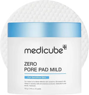 Medicube Zero Pore Pads Mild 2.0 (70 Pads) - Gentle Calming Toner Pads for Exfoliation, Minimizing Pores, and Blackhead Re...