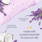 Dove Exfoliating Body Polish Body Scrub Crushed Lavender & Coconut Milk 10.5 oz - Product Image
