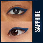 Maybelline Unstoppable Waterproof Mechanical Blue Eyeliner Pencil, Easy to Apply, Smooth Glide, Up to 24 Hour Wear, Sapphi...