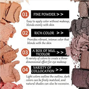 BestLand 12 Colors Makeup Smoky Eyeshadow Palette Natural Nude Matte Shimmer Glitter Pigment Eye Shadow Pallete Set Black ...