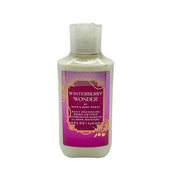 Bath & Body Works WINTERBERRY WONDER 2pc bundle - Fine Fragrace Mist & Body Lotion - Gift set with a Red Bow for Holidays ...
