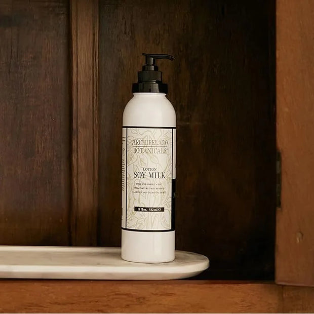 Archipelago Botanicals Soy Milk Lotion for Rehydration and Regeneration, Scented Formula Free of Parabens, Phthalates & GM...