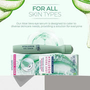 Hyaluronic Eye Roll-On Cooling, Eye Serum Against Wrinkles and Dark Circles - Product Image