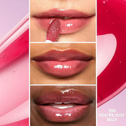 COVERGIRL Clean Fresh Yummy Gloss – Lip Gloss, Sheer, Natural Scents, Vegan Formula - You’re Just Jelly - Product Image