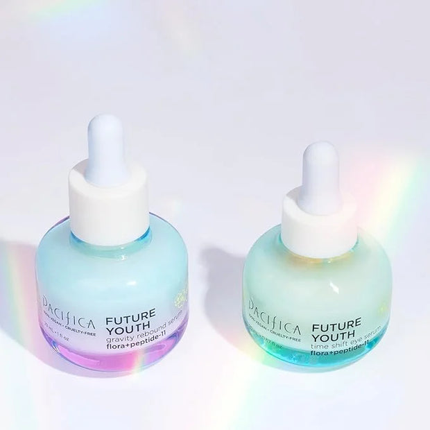 Pacifica Future Youth Time Shift Eye Serum – Peptide Eye Serum for Fine Lines & Dark Circles, Lifting & Firming Under Eye ...