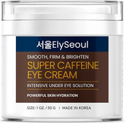 Korean Caffeine Collagen Eye Cream: Puffiness & Dark Circles Under Eye Treatment - Anti-Aging with Peptides & Hyaluronic A...