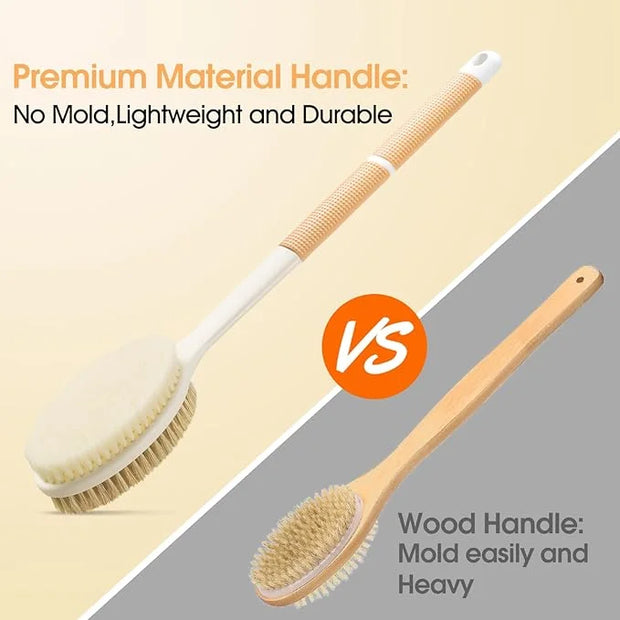 Body scrubber anti slip for