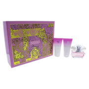 Versace Versace Bright Crystal Women Giftset (Eau De Toilette Spray, Perfumed Bath and Shower Gel, Shimmering Body Gel) - ...