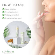 Ultra Big Lip Balm Stick Coconut– Natural Waterproof Lip Moisturizer for Dry, Chapped Lips – Nourishing and Hydrating Form...