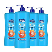 Suave Kids 3-in-1 Tear Free, Body Wash, Shampoo and Conditioners, Dermartologist Tested, Peach Pal, 28 Oz Pack of 4 - Prod...