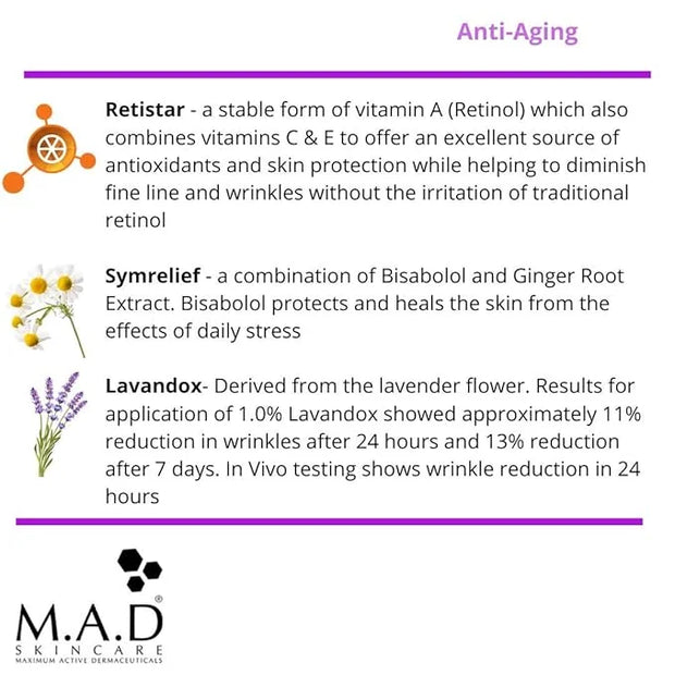 M.A.D Skincare Anti-Aging Retinol Eye Serum 15g - Product Image
