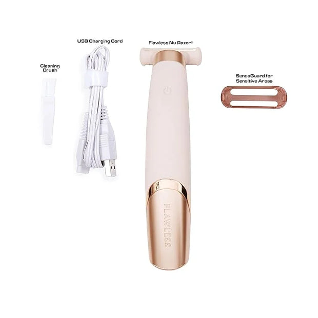 Finishing Touch Flawless Nu Razor Portable Cordless Rechargeable Electric Razor - Product Image