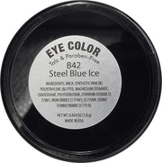 Steel Navy Blue Ice Denim Shimmering Smokey Eye Ocean Grey Pressed Powder Single Vegan Eyeshadow; Talc, Paraben & Cruelty ...