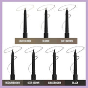 Maybelline Brow Ultra Slim Defining Eyebrow Makeup Mechanical Pencil With 1.55 MM Tip And Blending Spoolie For Precisely D...