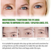 Seaweed Eye Mask, Under Eye Patches with Collagen and Hyaluronic Acid, Seaweed Tightening Eye Mask, Hydrating Green Eye Ge...