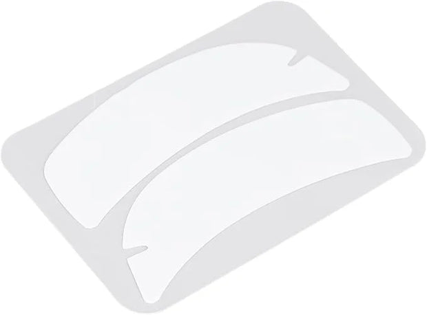 10 Pairs Reusable Silicone Under Eye Gel Pads for Eyelash Extensions, Flexible Notch Design Eyelash Extension Patches for ...