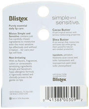 Blistex Simple and Sensitive Lip Moisturizer