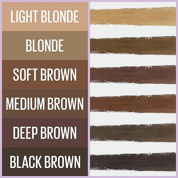 Maybelline Express Brow 2-In-1 Pencil and Powder Eyebrow Makeup, Blonde, 1 Count - Product Image