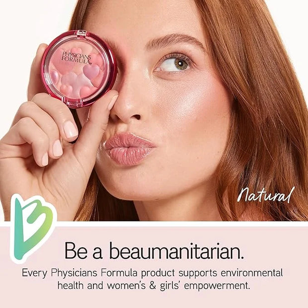 Physicians Formula Blush Happy Booster Glow & Mood Boosting Face Blush Makeup Powder - Natural - Product Image