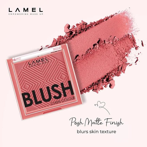 Blush Cheek Plum Color Mini - Blendable Purple Blush Powder - Enhances & Defines Shapes & Features - Shading & Contouring ...