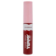 COVERGIRL Clean Fresh Yummy Gloss Daylight Collection, Hydrating, Glossy Shine, Vegan Formula, Sunrise Blush 10, 0.33oz - ...
