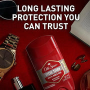 Old Spice Antiperspirant Deodorant for Men, 24/7 Sweat & Odor Protection, 24/7 Lasting Freshness, Invisible Solid, Steel T...