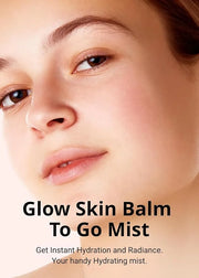 MISSHA Glow Skin Balm To Go Mist, 4-in-1 Hydrating, Refreshing, Makeup-Enhancing, Portable Dewy Glow Spray - Product Image