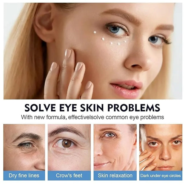 Instant Firm Eye Tightener, Instant Eye Firm Tightening Cream, Tightener Cream for Under eye Bags, Dark Circles, Puffiness...