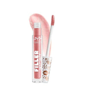 NYX PROFESSIONAL MAKEUP Filler Instinct Plumping Lip Polish, Lip Plumper Gloss - Sparkling Please (Rose Gold) - Product Image
