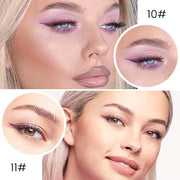 Kaely 2Pcs Light Dark Purple Gel Eyeliner Pencil, Color Colored Violet Eye Liner Waterproof Smudge Proof, Gothic Halloween...